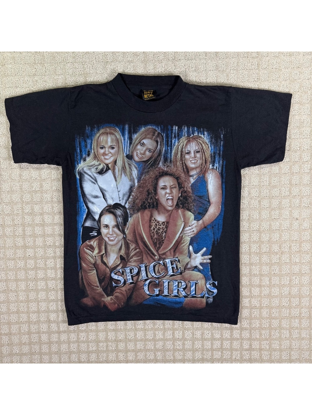 Heavy Metal USA Y2K Spice Girls Graphic T Shirt Women Small